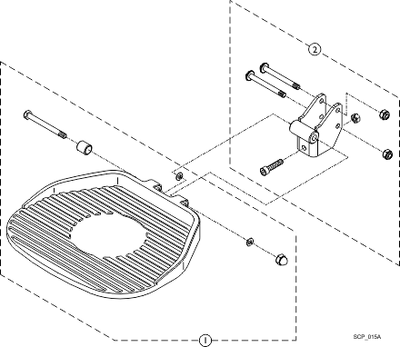 Footplate and Footplate Bracket