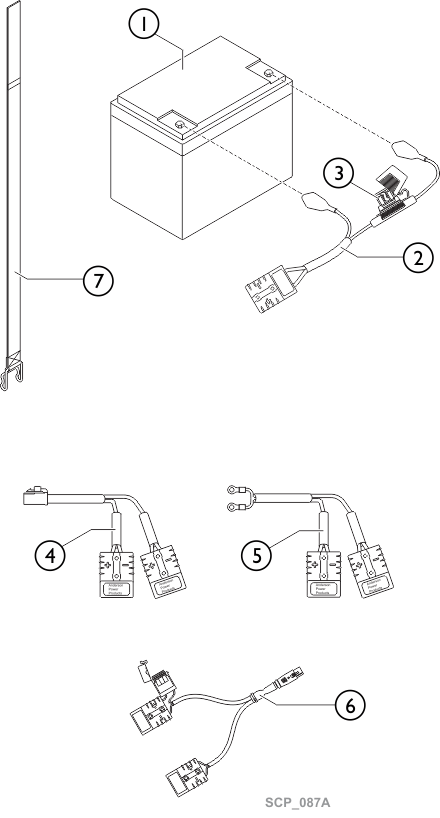 Battery and Cables