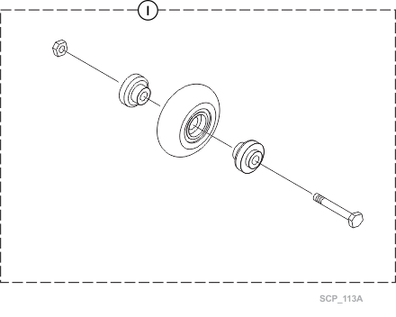 Anti-tipper Wheel