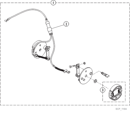 Front Brake 4-Wheel - Metro/ Pro