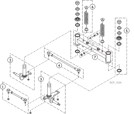 Front Suspension 4-Wheel - Metro