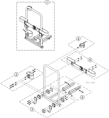 Rollator Bracket