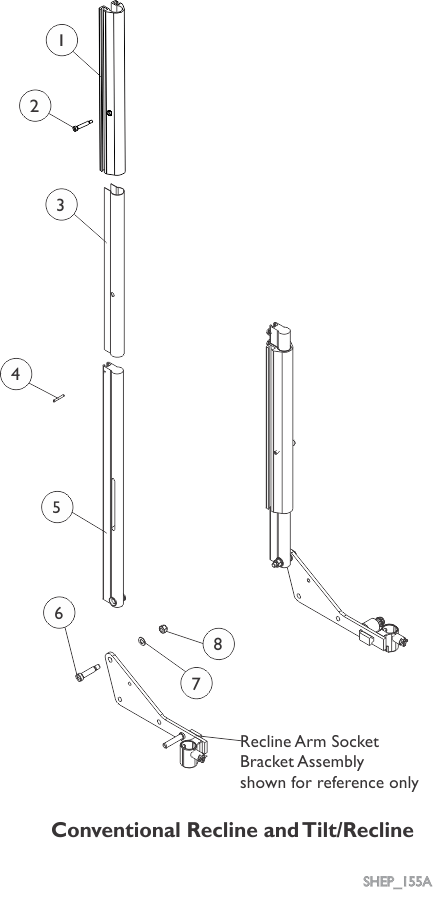 Back Canes, Slide Blocks and Sleeves