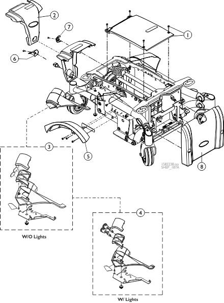 Shrouds without Mounting Hardware