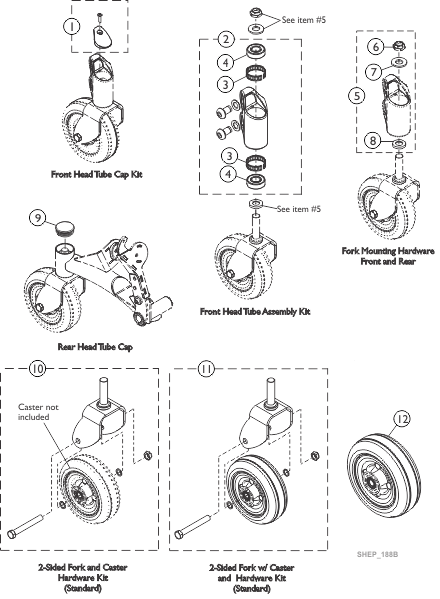 Caster and Forks, 6