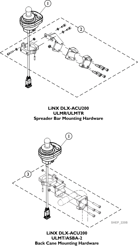 LiNX DLX-ACU200 Compact Attendant Remote