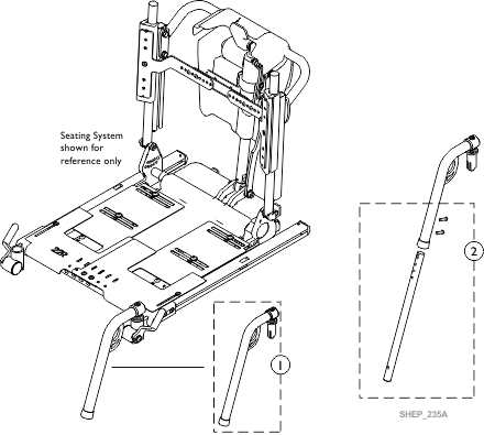 70 Degree HD Swing Away Front Rigging