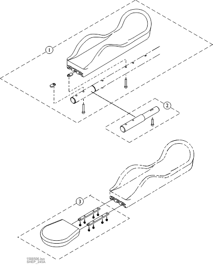 Arm Trough Assembly, Ergonomic