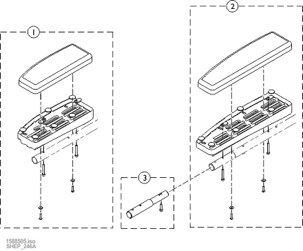 Arm Pad Assembly, Modular