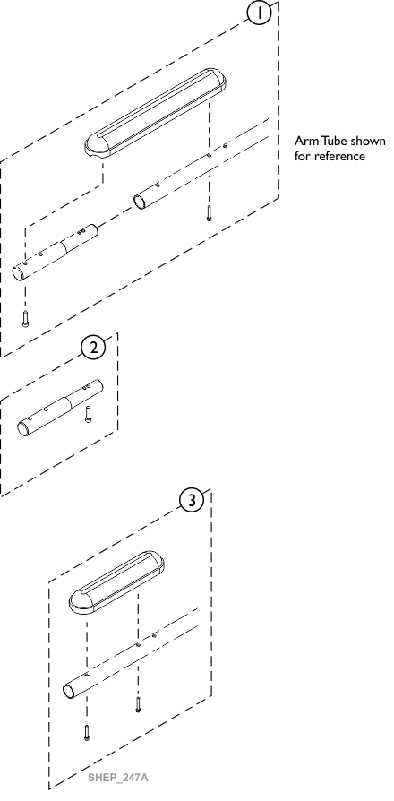 Arm Pad Assembly, Standard