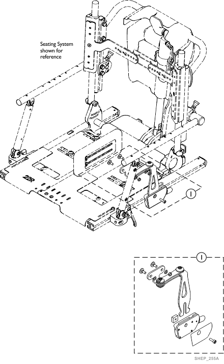 Hip Support, Quick Release Hardware