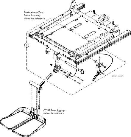 Center Mount Rigging Mounting Hardware