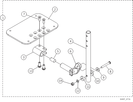 AT5543 Adjustable Angle Footplates