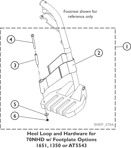 Front Riggings - Adjustable Heel Loops