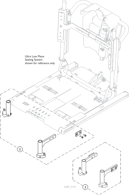 Front Rigging Hanger Hdwr