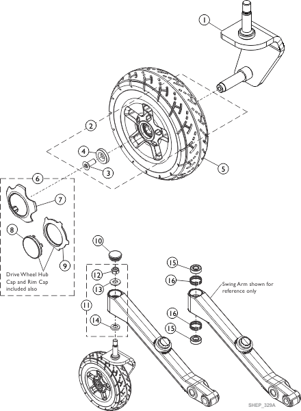 Caster - 8