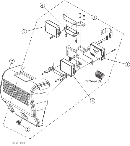 Backrest Bracket Mounting Hardware, Recline