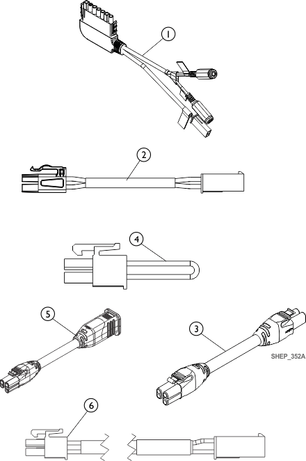 Cables - Bus (PWH), Adapter, Sensor, Actuator