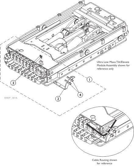 Wire Guide Bracket and Mounting Hardware