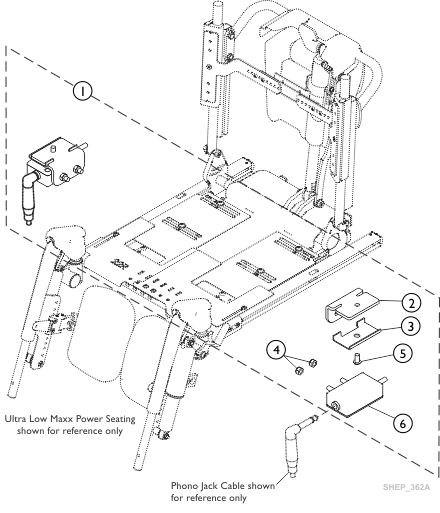 Phono Jack Adapter Box Kit