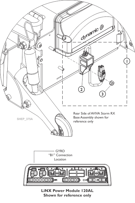 Electronics - GYRO Module and Mounting Hardware