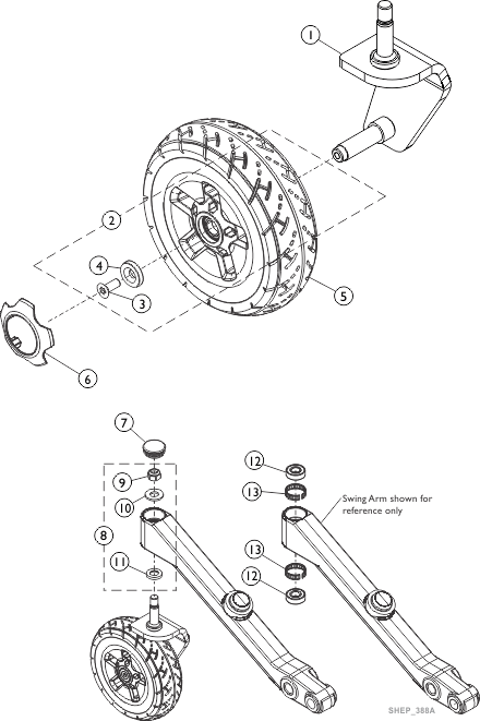 Caster - 8