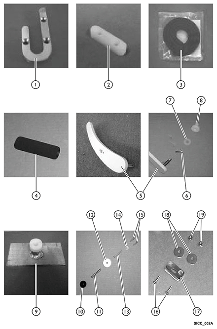 Door Handle and Safety Latch Components