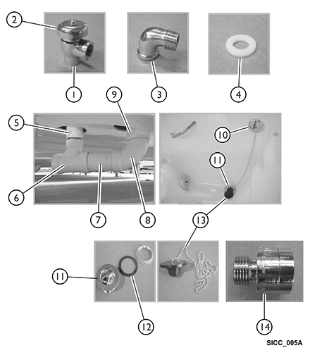 Back Flow Preventer and Drain Components