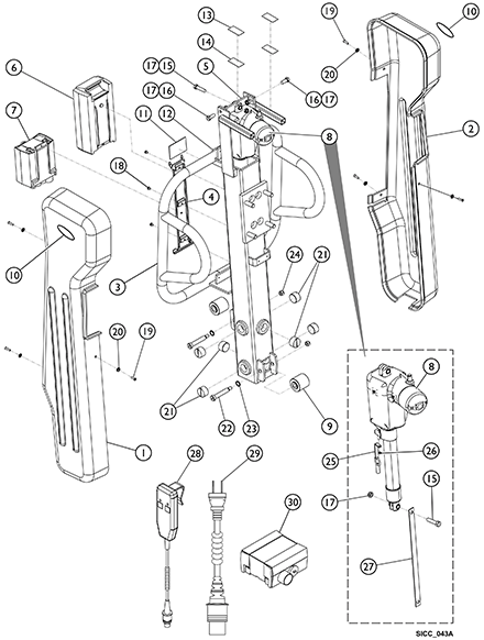 Model 1900 - Mast Assembly