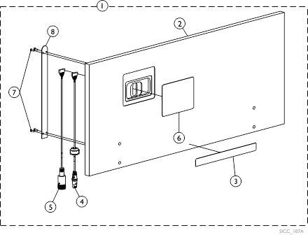 Footboard, ACP with Trendelenburg Feature, Analog Service