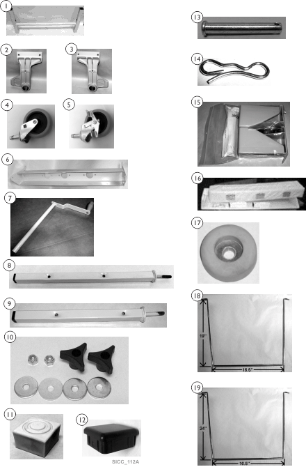 Steel and Frame Parts - BC1180/76