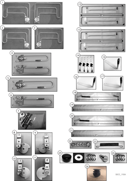 Bed Rails - BE1180/76 - BE2180/76