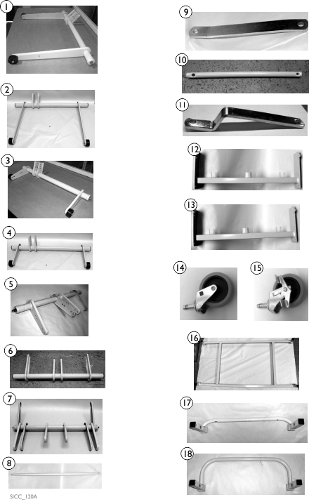 Steel and Frame Parts - BD0880/76