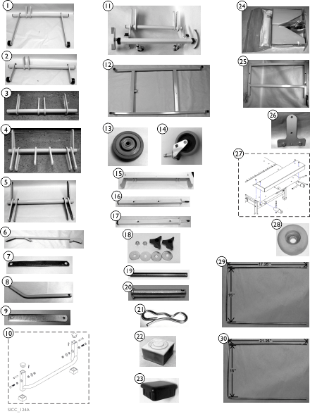 Steel and Frame Parts - BP1180/76