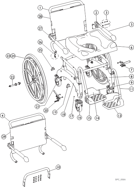 Spare parts Ocean ErgoSP/(SPXL)