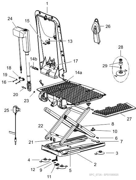 Aquatec Orca F Bath Lift