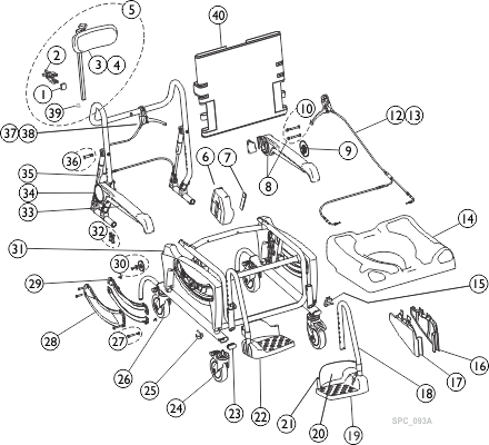 Spare Parts Ocean Dual-VIP Ergo