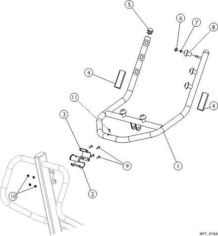 Arm/Horn Assembly - RPS350-2