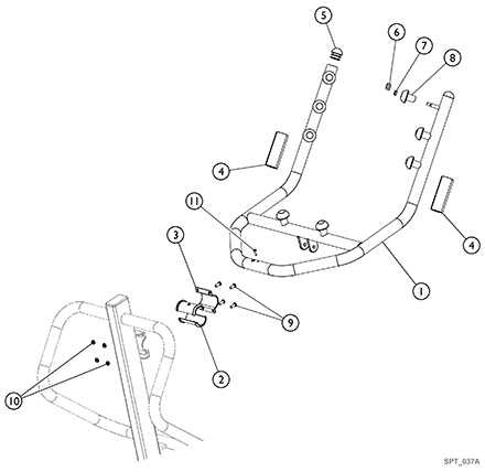 Arm/Horn Assembly - RPS350-1