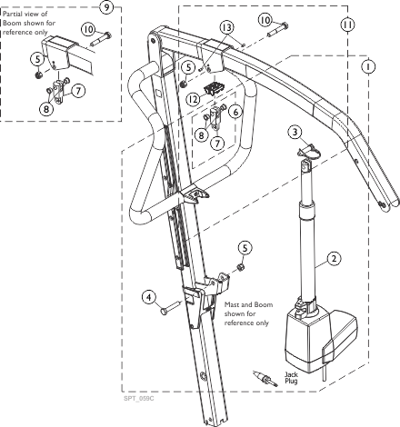 Actuator for Boom