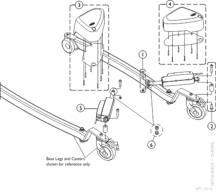 Actuator for Electrical Leg Spread