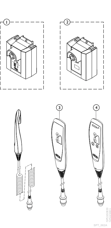 Control Units and Pendant Hand Controls