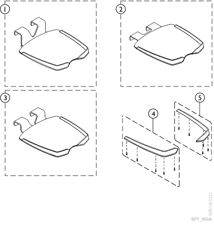 Base and Legs - Foot Plate