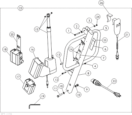 Mast Assembly - RPL600-1