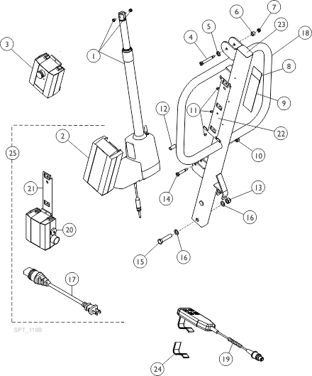 Mast Assembly - RPL450-2