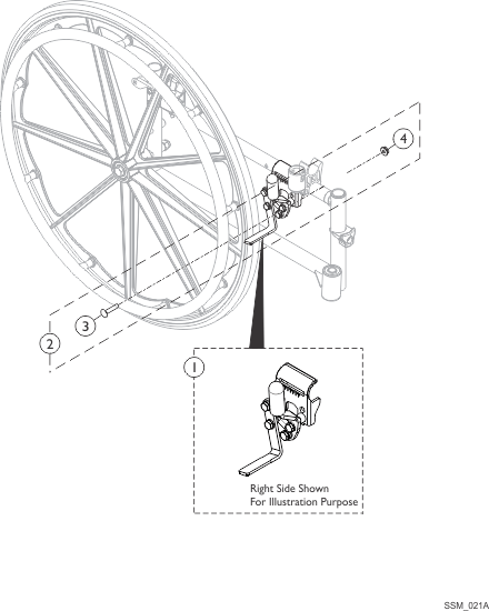 Wheel Lock and Mounting Hardware