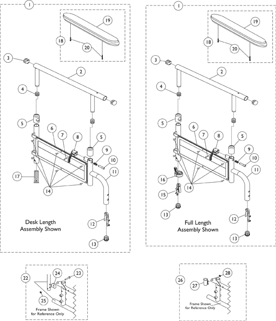 Invacare Part Notes