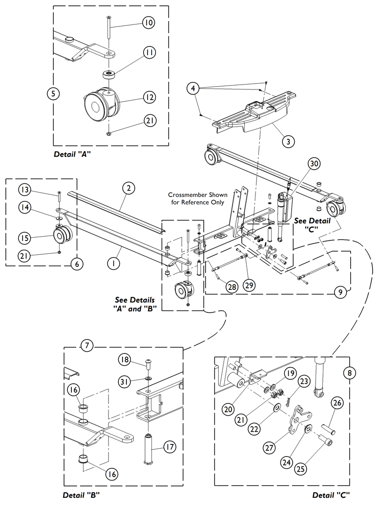 Invacare Part Notes